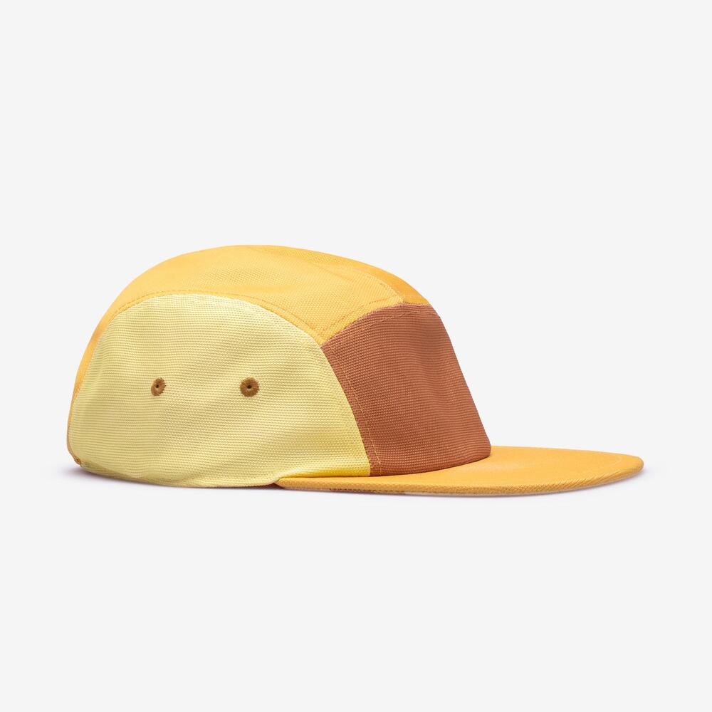 Storied Hats Sunrise Desert Yellow Color Block Unisex Recycled Materials Hat